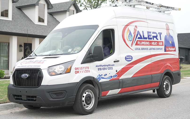 Alert Customer Service Van